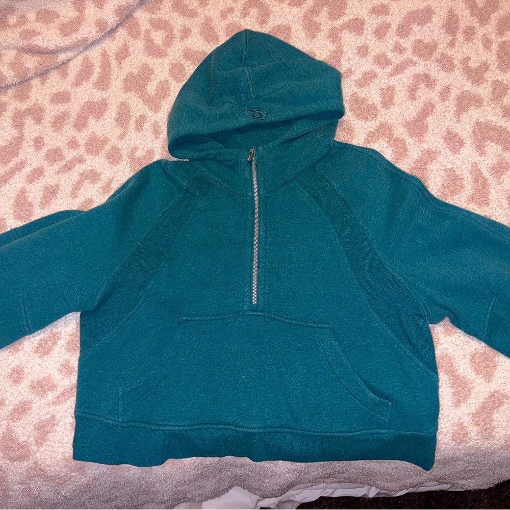 Lululemon Half Zip Scuba Hoodie